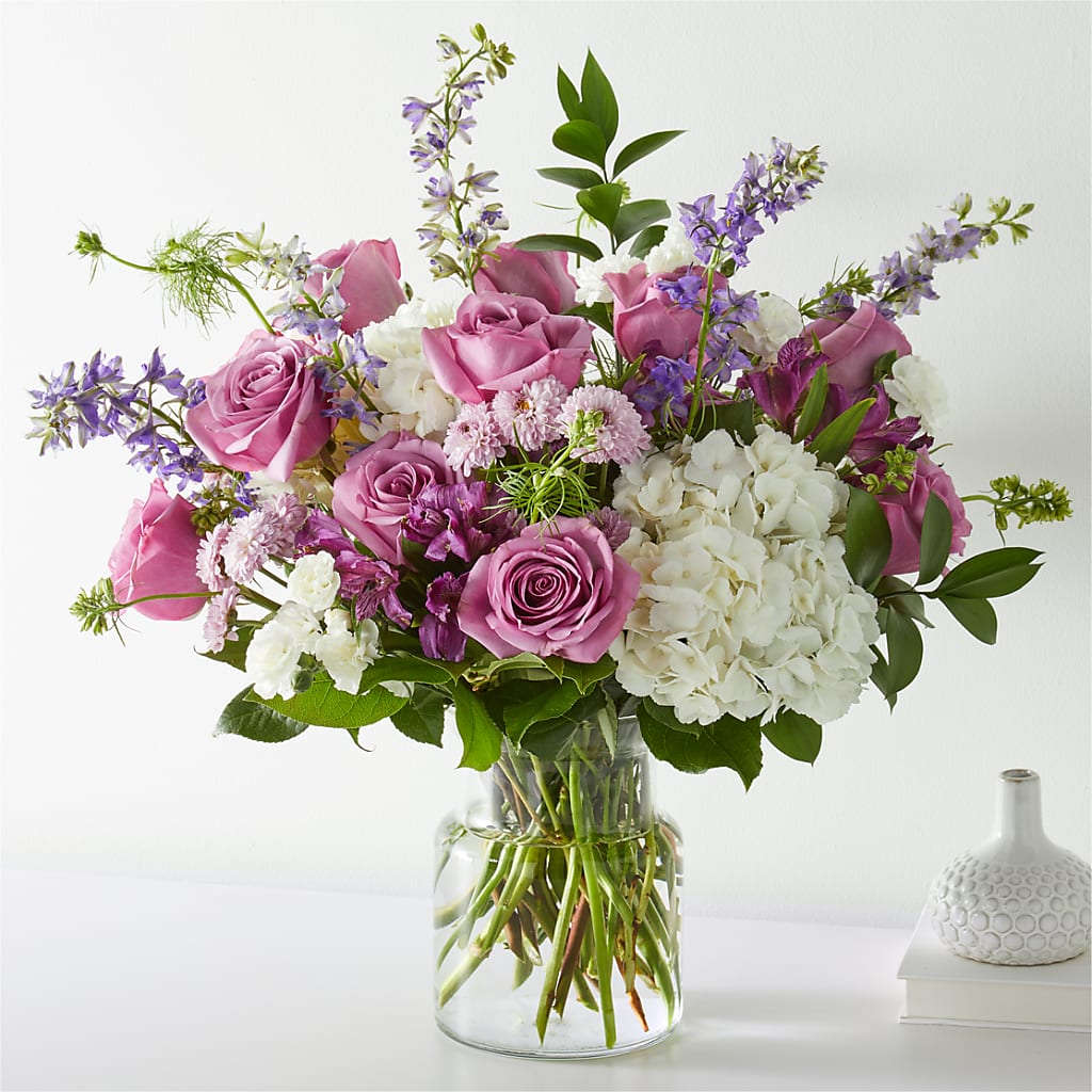 Violet Caress Bouquet – Decor Flowers And Events, Katy TX