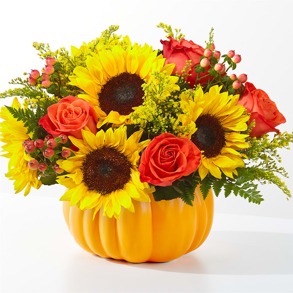 Pick of the Patch Pumpkin Bouquet – Decor Flowers And Events, Katy TX