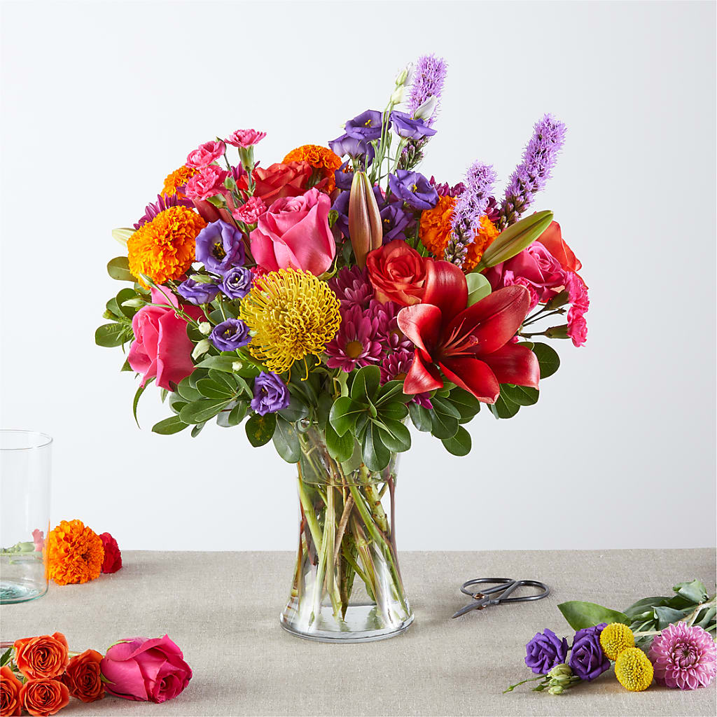 Feast of Color – A Florist Original – Decor Flowers And Events, Katy TX