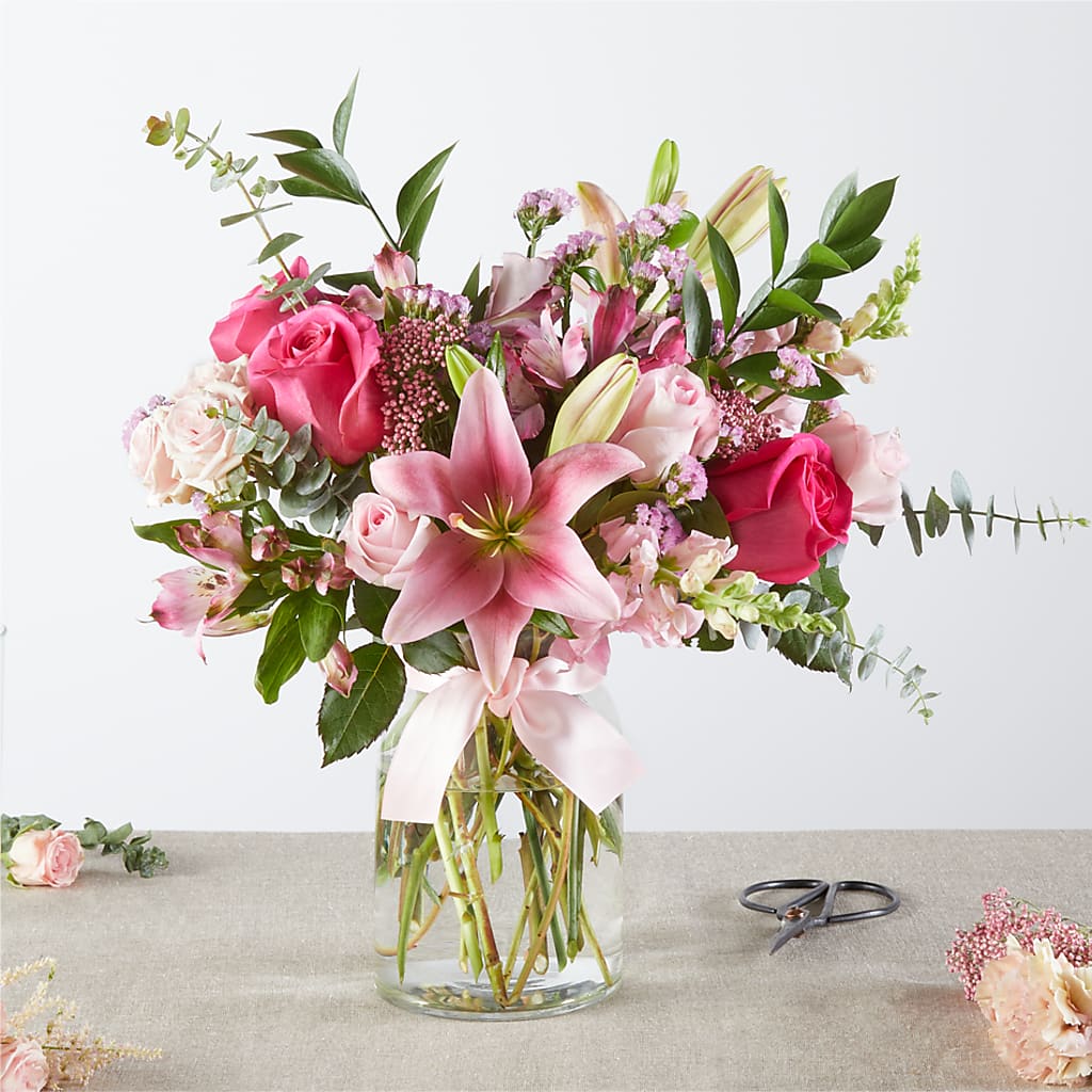 Pink Ribbon - A Florist Original – Decor Flowers And Events, Katy TX