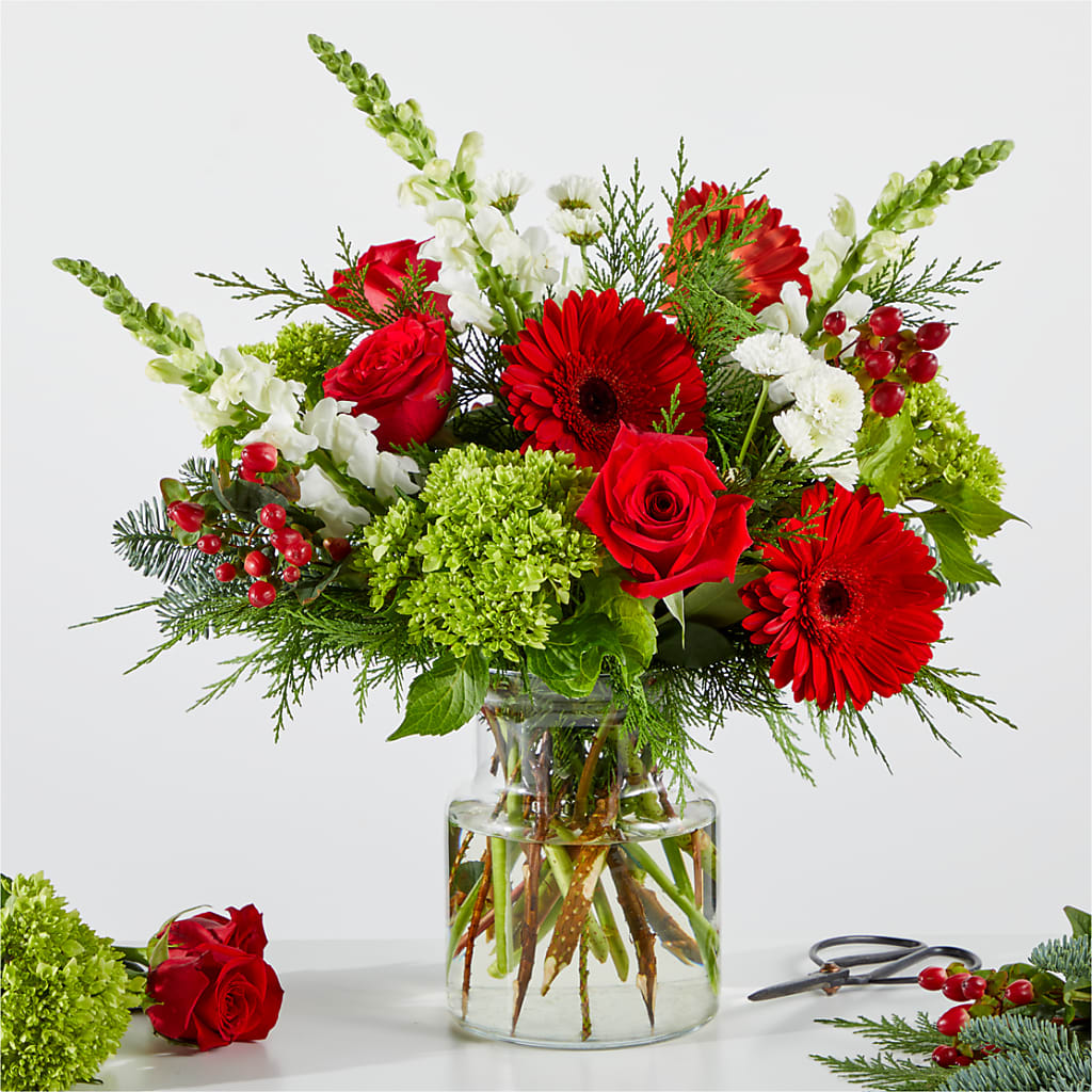 Merry Moment Bouquet – A Florist Original – Decor Flowers And Events, Katy TX