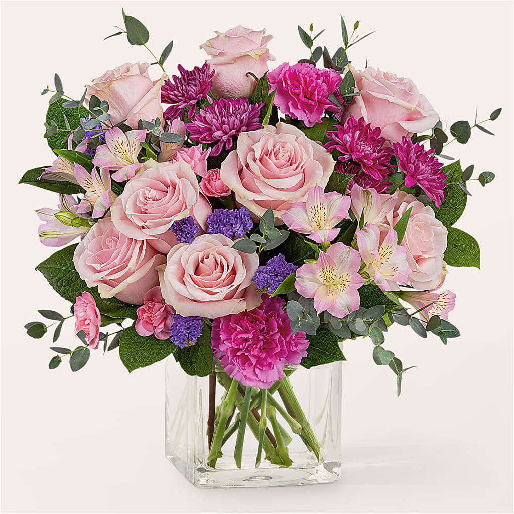 Rosy Radiance Bouquet – Decor Flowers And Events, Katy TX
