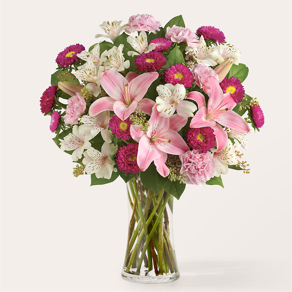 Feeling Fuchsia Bouquet – Decor Flowers And Events, Katy TX