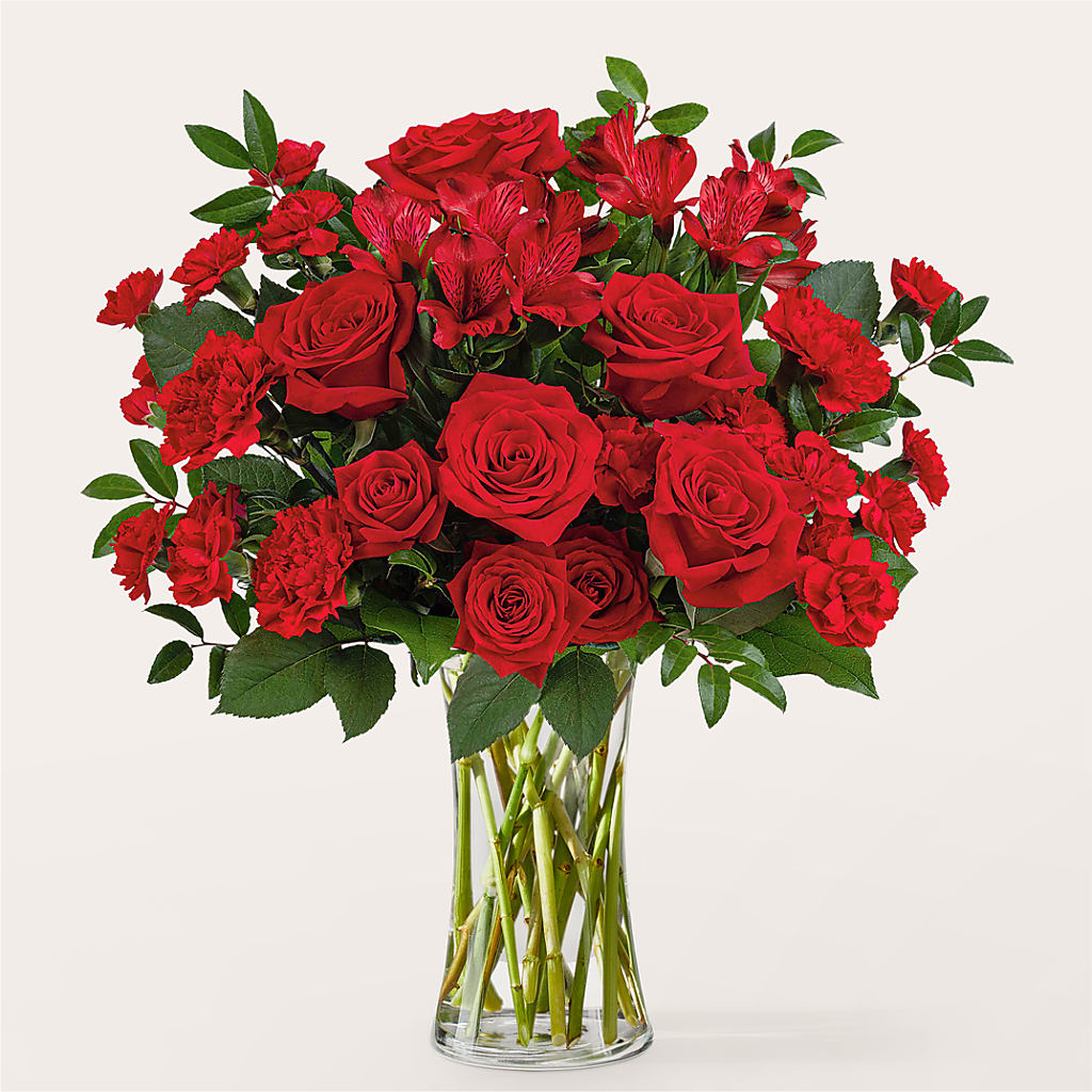 Brilliant Ruby Bouquet – Decor Flowers And Events, Katy TX