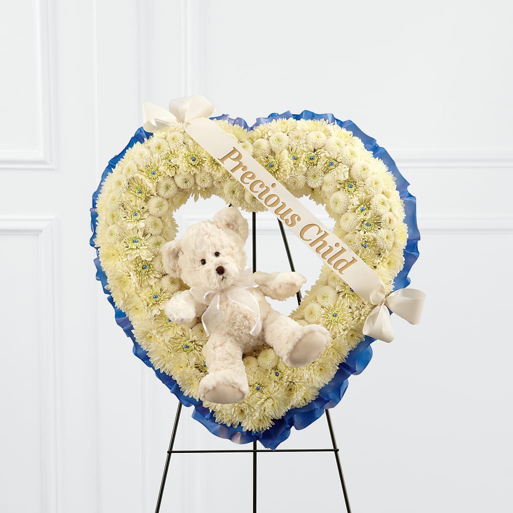 Precious Child Standing Heart – Decor Flowers And Events, Katy TX
