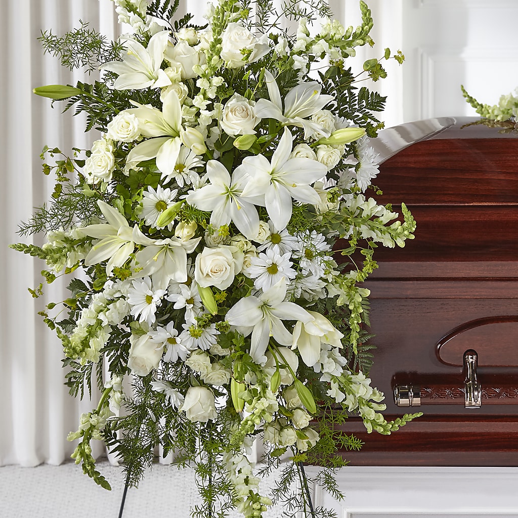 Loving Thoughts Standing Spray – Decor Flowers And Events, Katy TX