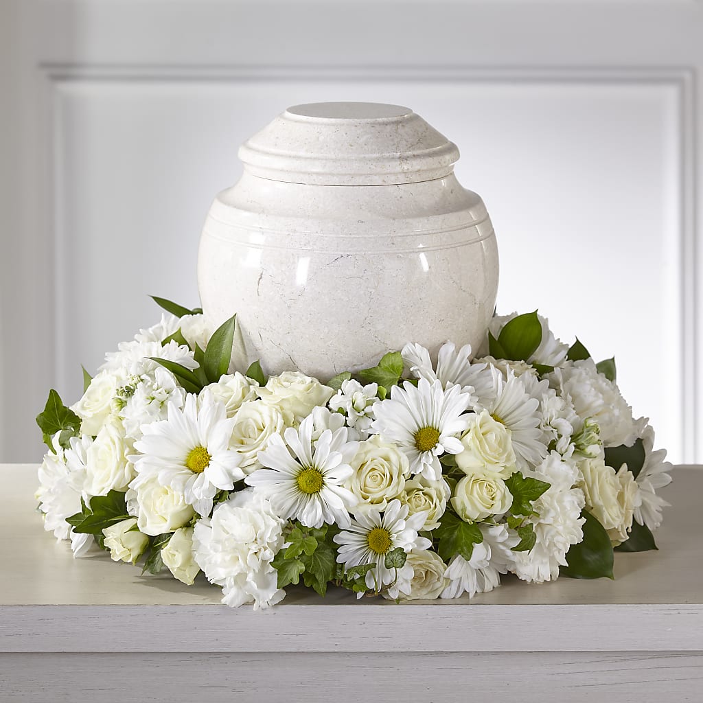 Ivory Gardens Cremation Adornment – Decor Flowers And Events, Katy TX
