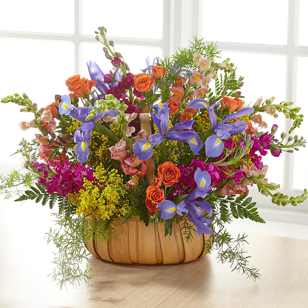 Garden of Life Basket – Decor Flowers And Events, Katy TX