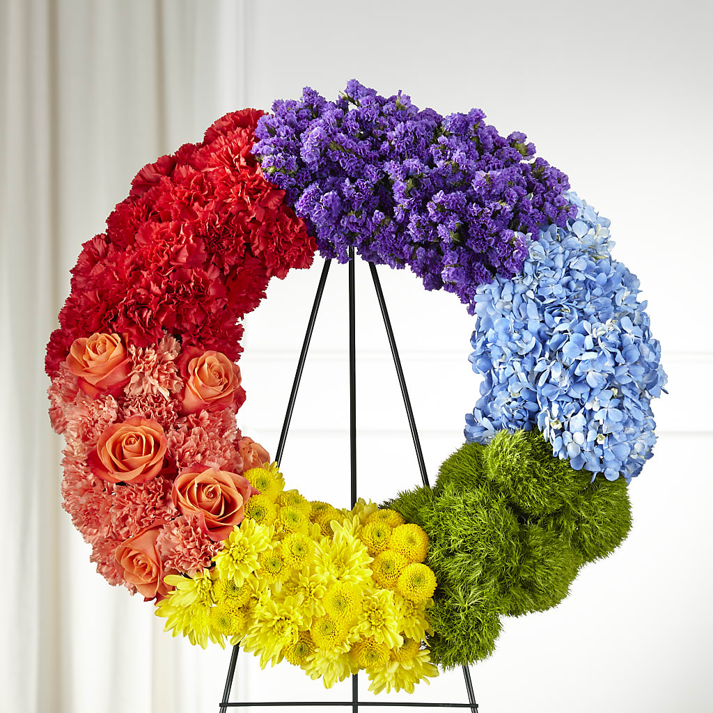 Circle of Love Wreath – Decor Flowers And Events, Katy TX