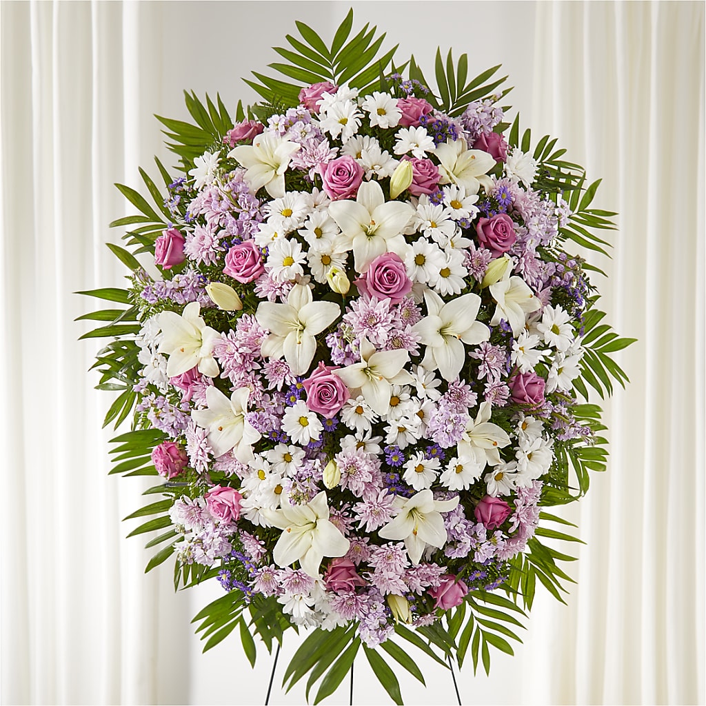 Surrounded by Love Standing Spray – Decor Flowers And Events, Katy TX