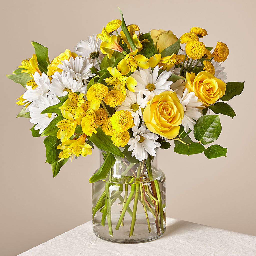 Sunny Sentiments Bouquet – Decor Flowers And Events, Katy TX